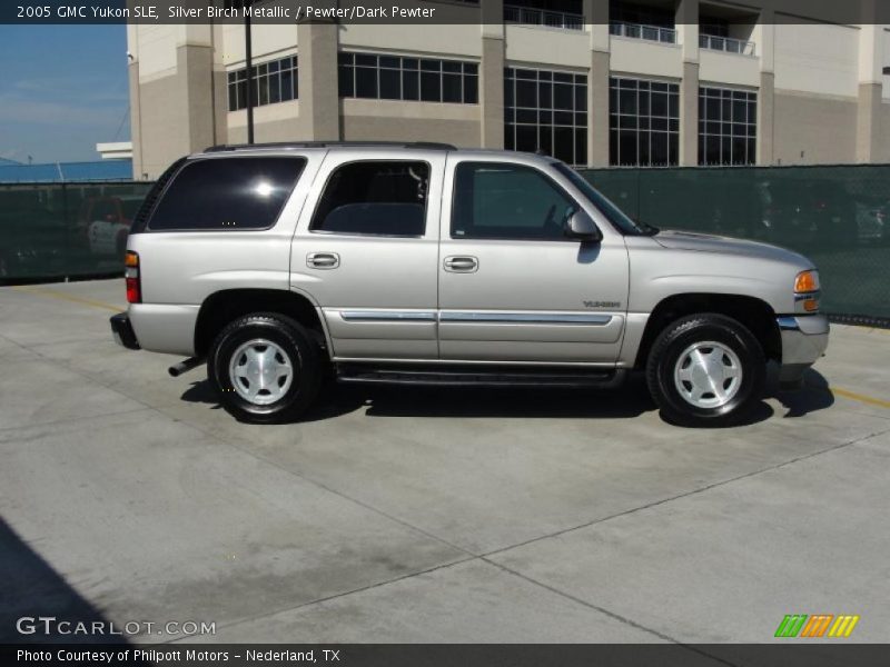 Silver Birch Metallic / Pewter/Dark Pewter 2005 GMC Yukon SLE