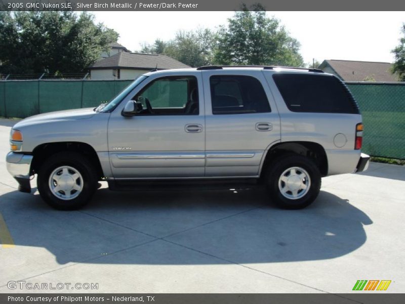 Silver Birch Metallic / Pewter/Dark Pewter 2005 GMC Yukon SLE