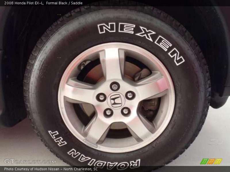 Formal Black / Saddle 2008 Honda Pilot EX-L