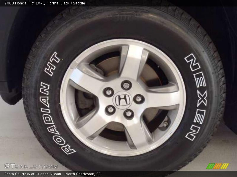 Formal Black / Saddle 2008 Honda Pilot EX-L