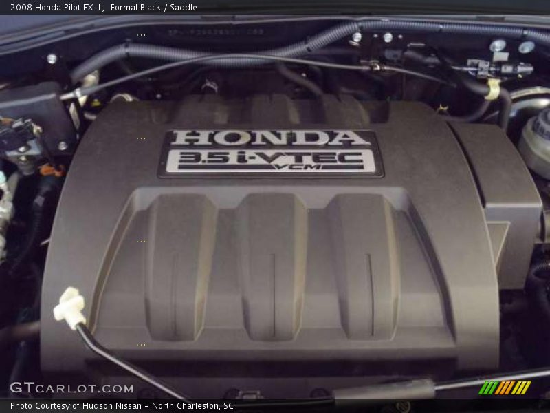 Formal Black / Saddle 2008 Honda Pilot EX-L