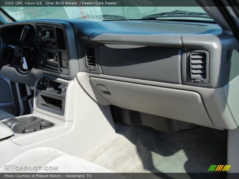Silver Birch Metallic / Pewter/Dark Pewter 2005 GMC Yukon SLE