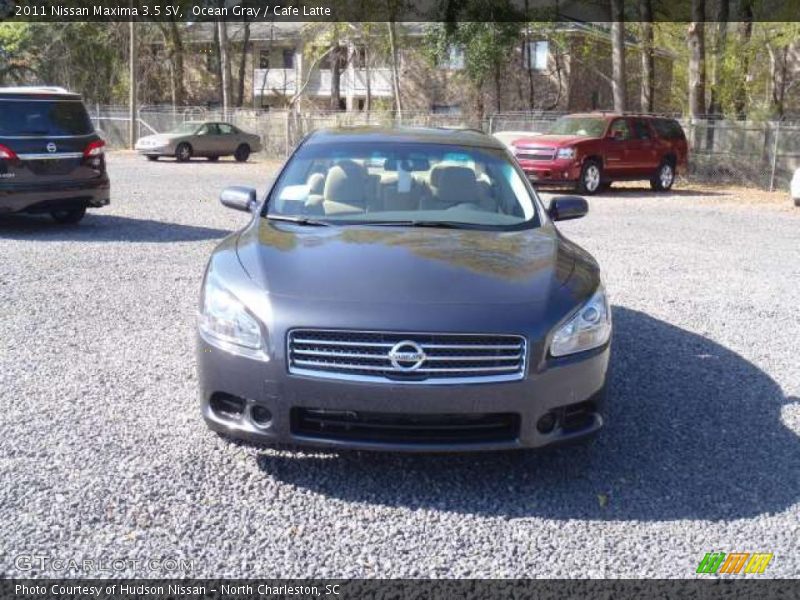 Ocean Gray / Cafe Latte 2011 Nissan Maxima 3.5 SV