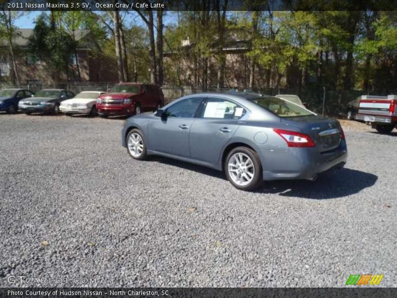 Ocean Gray / Cafe Latte 2011 Nissan Maxima 3.5 SV