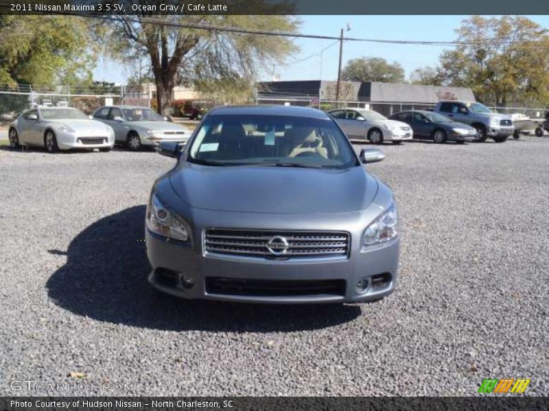 Ocean Gray / Cafe Latte 2011 Nissan Maxima 3.5 SV