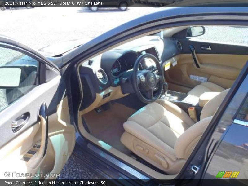 Ocean Gray / Cafe Latte 2011 Nissan Maxima 3.5 SV