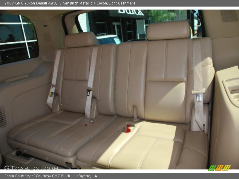 Silver Birch Metallic / Cocoa/Light Cashmere 2007 GMC Yukon Denali AWD