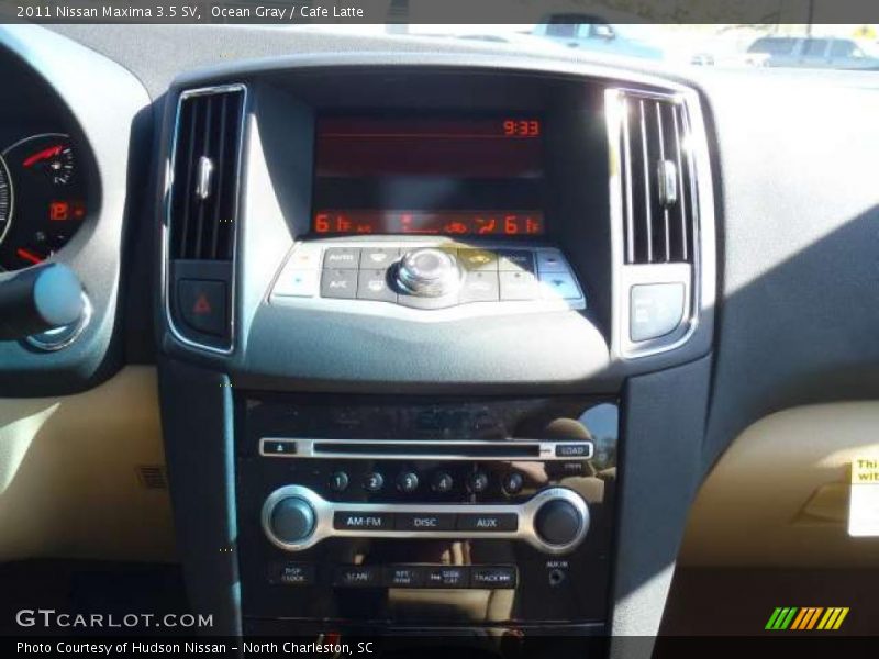 Ocean Gray / Cafe Latte 2011 Nissan Maxima 3.5 SV