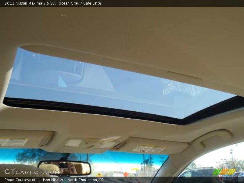 Ocean Gray / Cafe Latte 2011 Nissan Maxima 3.5 SV