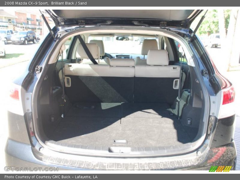 Brilliant Black / Sand 2008 Mazda CX-9 Sport