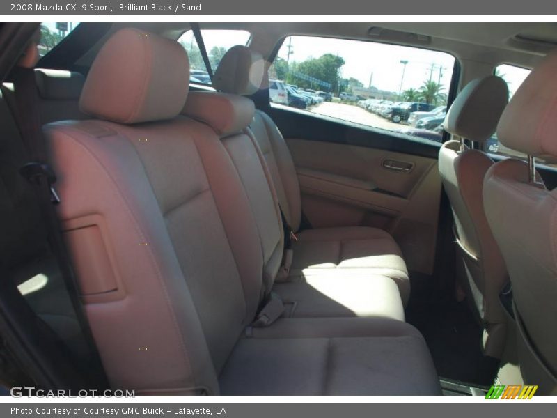 Brilliant Black / Sand 2008 Mazda CX-9 Sport