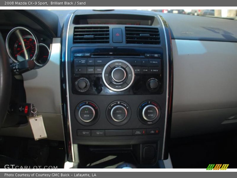 Brilliant Black / Sand 2008 Mazda CX-9 Sport