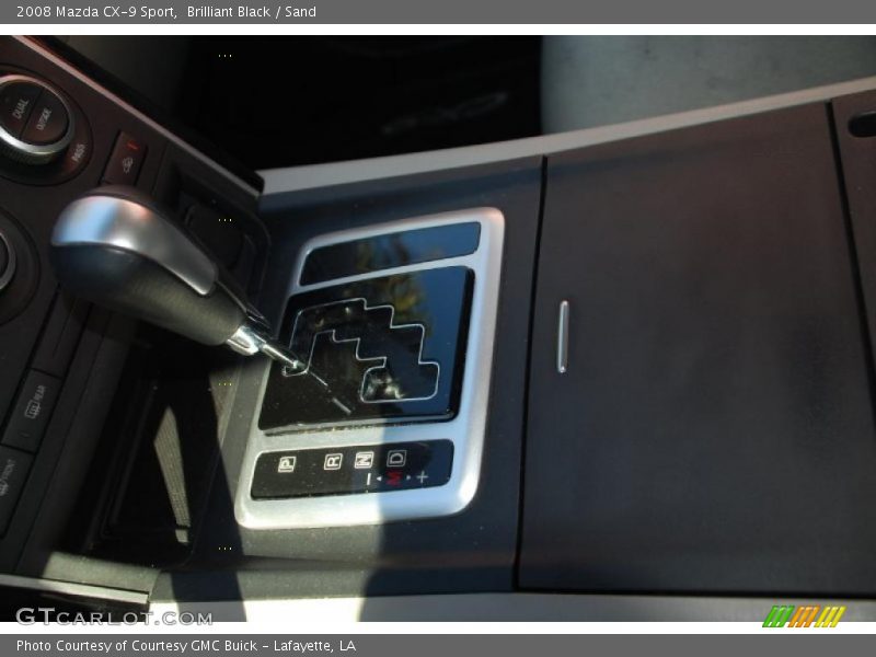 Brilliant Black / Sand 2008 Mazda CX-9 Sport