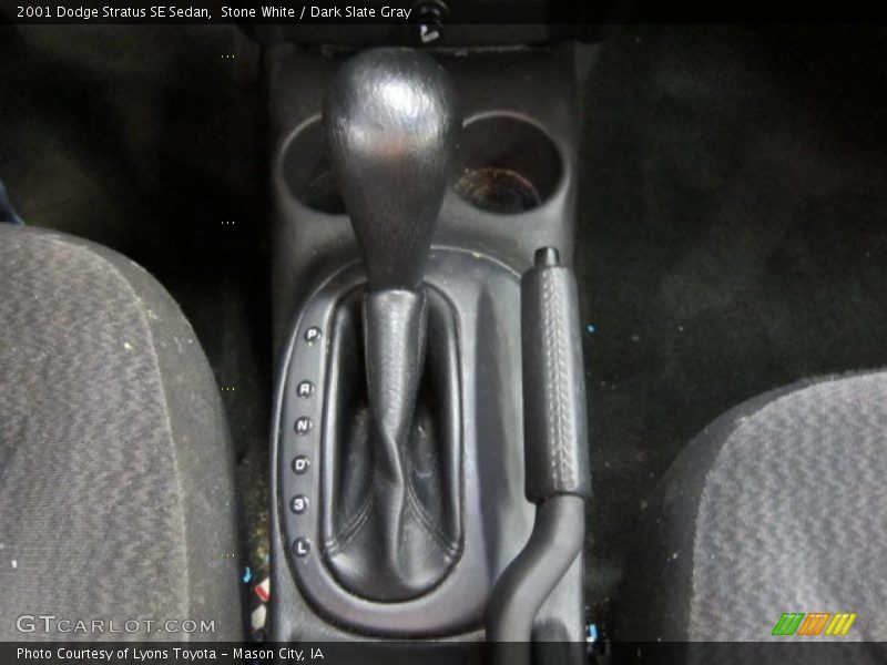 Stone White / Dark Slate Gray 2001 Dodge Stratus SE Sedan