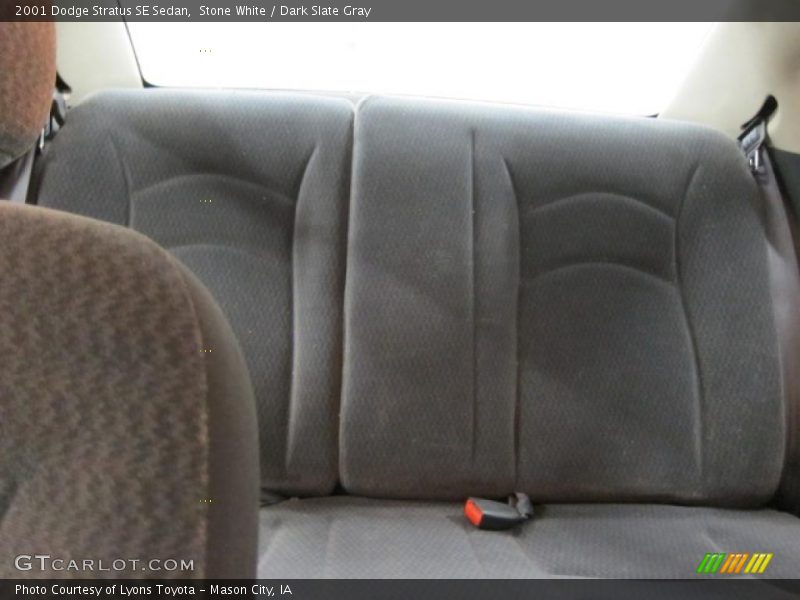 Stone White / Dark Slate Gray 2001 Dodge Stratus SE Sedan