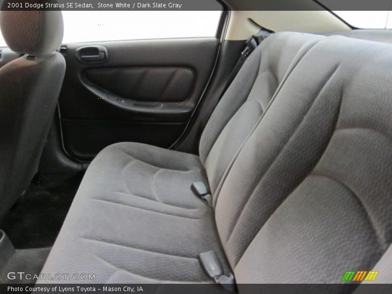 Stone White / Dark Slate Gray 2001 Dodge Stratus SE Sedan