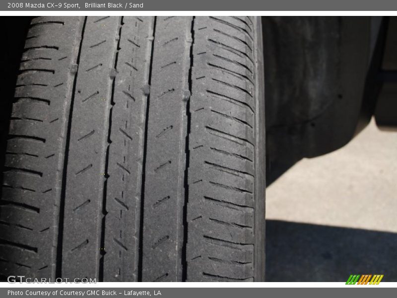 Brilliant Black / Sand 2008 Mazda CX-9 Sport