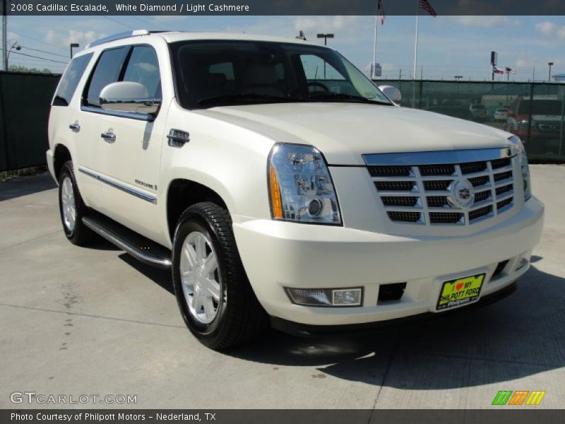 White Diamond / Light Cashmere 2008 Cadillac Escalade
