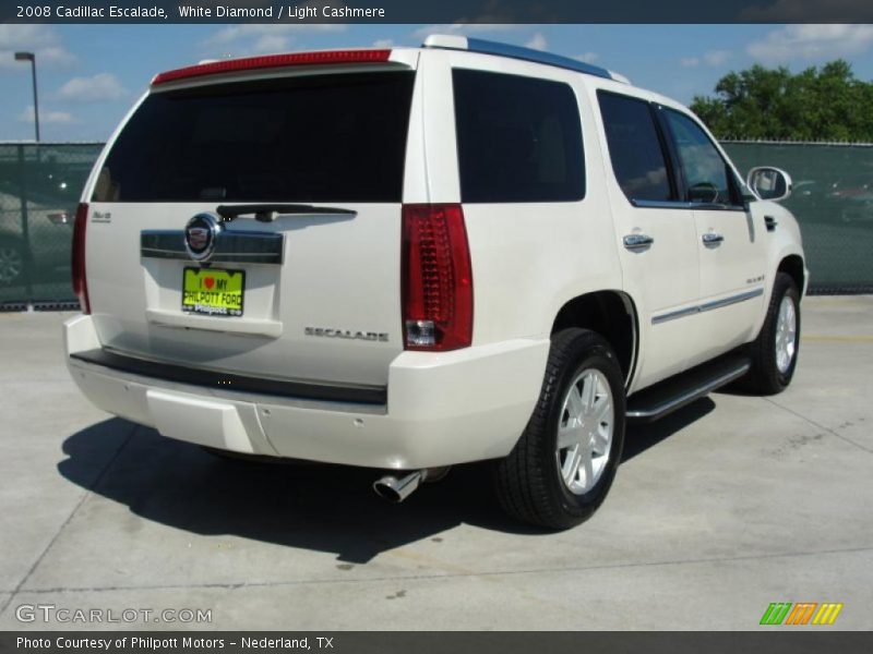 White Diamond / Light Cashmere 2008 Cadillac Escalade
