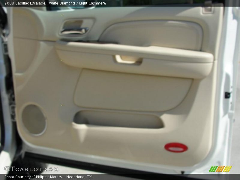 White Diamond / Light Cashmere 2008 Cadillac Escalade