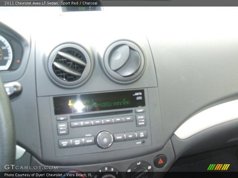 Sport Red / Charcoal 2011 Chevrolet Aveo LT Sedan