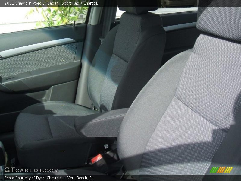 Sport Red / Charcoal 2011 Chevrolet Aveo LT Sedan