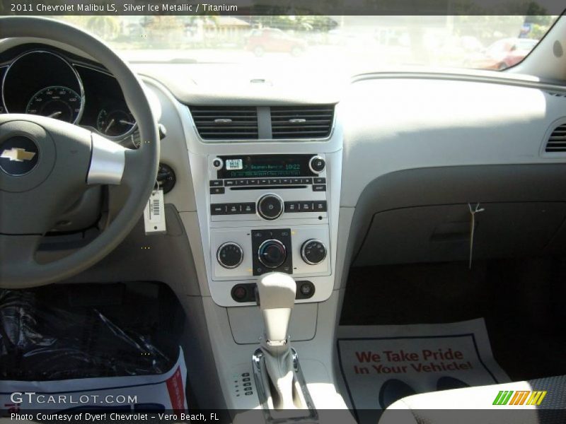 Silver Ice Metallic / Titanium 2011 Chevrolet Malibu LS