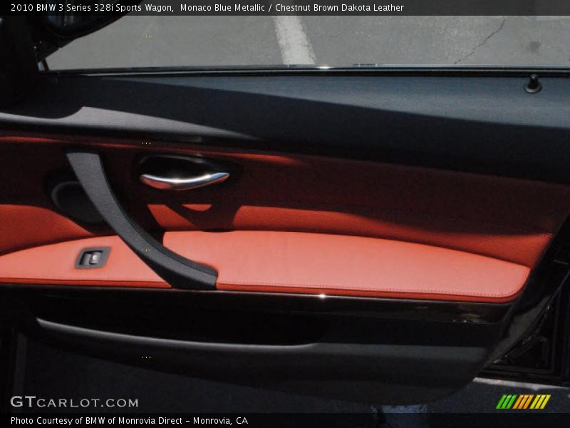 Monaco Blue Metallic / Chestnut Brown Dakota Leather 2010 BMW 3 Series 328i Sports Wagon