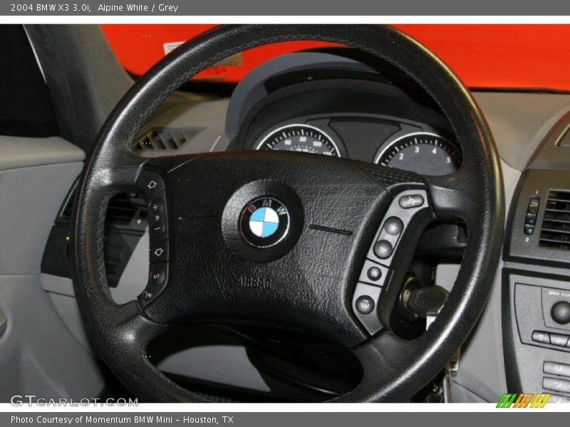 Alpine White / Grey 2004 BMW X3 3.0i