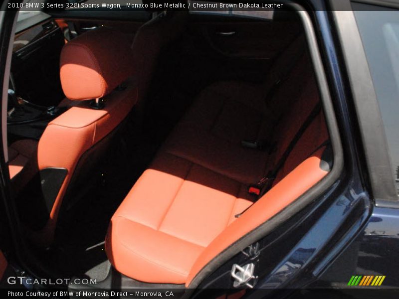 Monaco Blue Metallic / Chestnut Brown Dakota Leather 2010 BMW 3 Series 328i Sports Wagon