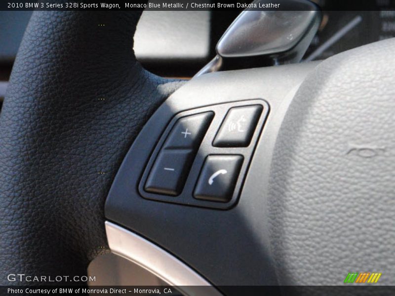 Monaco Blue Metallic / Chestnut Brown Dakota Leather 2010 BMW 3 Series 328i Sports Wagon