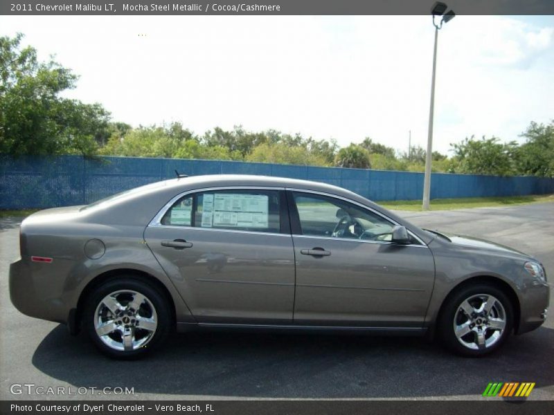Mocha Steel Metallic / Cocoa/Cashmere 2011 Chevrolet Malibu LT