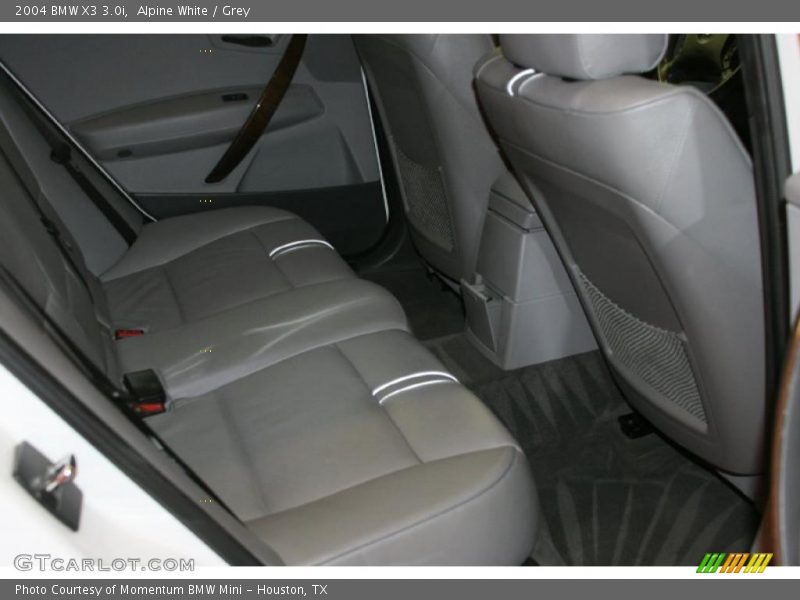 Alpine White / Grey 2004 BMW X3 3.0i