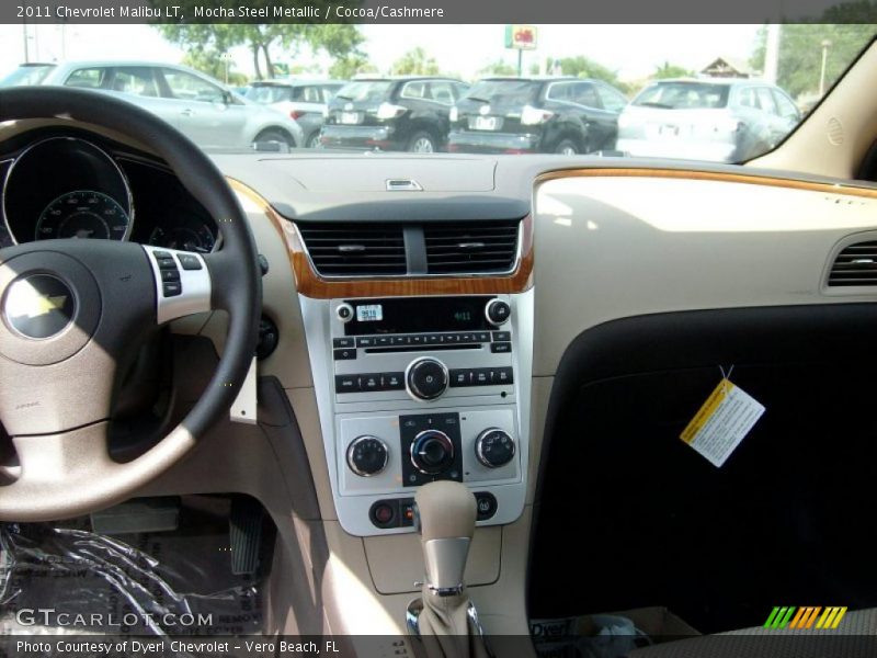 Mocha Steel Metallic / Cocoa/Cashmere 2011 Chevrolet Malibu LT
