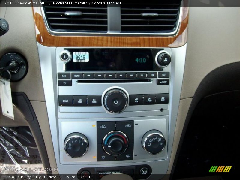 Mocha Steel Metallic / Cocoa/Cashmere 2011 Chevrolet Malibu LT