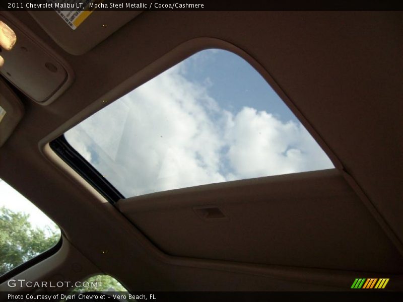 Mocha Steel Metallic / Cocoa/Cashmere 2011 Chevrolet Malibu LT