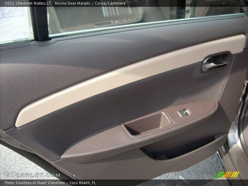 Mocha Steel Metallic / Cocoa/Cashmere 2011 Chevrolet Malibu LT