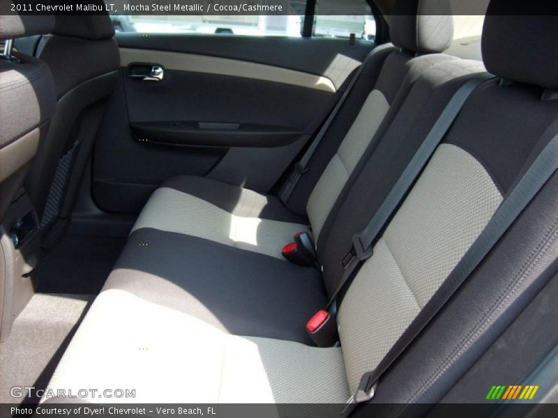 Mocha Steel Metallic / Cocoa/Cashmere 2011 Chevrolet Malibu LT