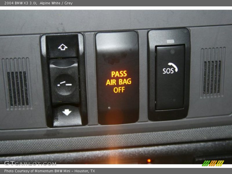 Alpine White / Grey 2004 BMW X3 3.0i