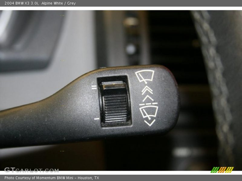 Alpine White / Grey 2004 BMW X3 3.0i