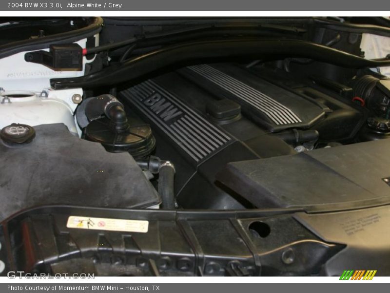 Alpine White / Grey 2004 BMW X3 3.0i