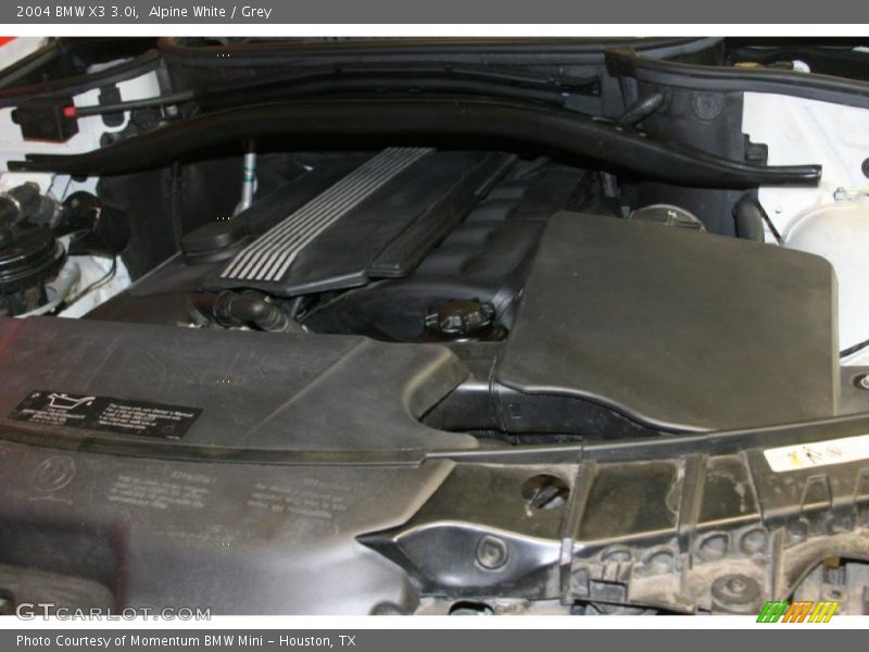 Alpine White / Grey 2004 BMW X3 3.0i