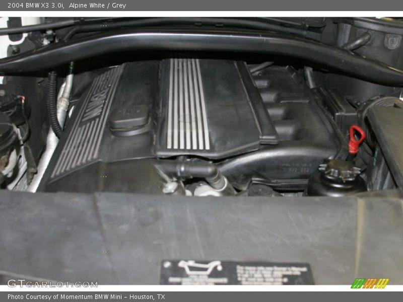 Alpine White / Grey 2004 BMW X3 3.0i