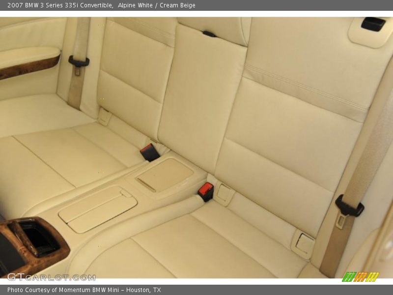 Alpine White / Cream Beige 2007 BMW 3 Series 335i Convertible