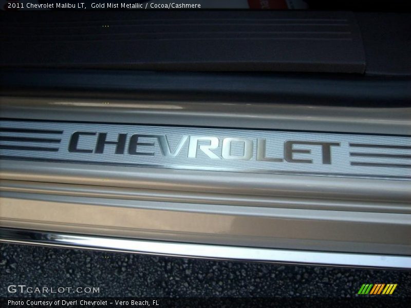 Gold Mist Metallic / Cocoa/Cashmere 2011 Chevrolet Malibu LT