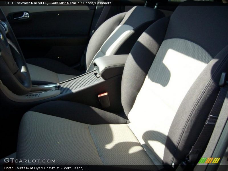 Gold Mist Metallic / Cocoa/Cashmere 2011 Chevrolet Malibu LT
