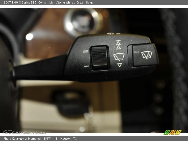 Alpine White / Cream Beige 2007 BMW 3 Series 335i Convertible