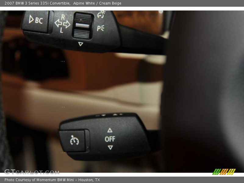 Alpine White / Cream Beige 2007 BMW 3 Series 335i Convertible