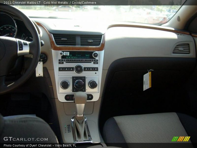 Gold Mist Metallic / Cocoa/Cashmere 2011 Chevrolet Malibu LT
