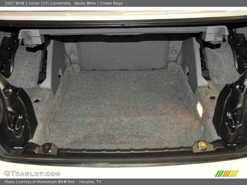Alpine White / Cream Beige 2007 BMW 3 Series 335i Convertible